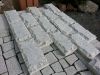 Bosierte Verblender DIESMAL AUS PLATTEN / Bossensteine aus Granit-Platten (grau, feinkörnig)