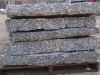 Granit-Randsteine 10x20x60-120 cm (Toleranzgrenze ±2 cm), grau-gelb (zur Zeit nicht erhältlich), Mittelkorn, allseitig gespalten