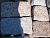 Granit-Mauersteine getrommelt zurzeit nicht erhältlich - Granit-Mauersteine / Naturstein-Mauer / Granit-Mauer grau-gelb, (rustikal, getrommelt, gerundet und ohne scharfe Kanten)..., Granit-Mauersteine aus Polen, Mauersteine für eine Natursteinmauer, Polengranit