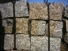 Granit-Mauersteine / Naturstein-Mauer / Granit-Mauer (grau-gelb, Mittelkorn)..., Granit-Mauersteine aus Polen, Mauersteine für eine Natursteinmauer, Polengranit