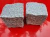 Granit-Pflastersteine (Feinkorn), trockene Granit-Pflastersteine – grau, Granit-Pflastersteine aus Polen