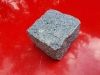 Granit-Pflastersteine (Feinkorn), nasse Granit-Pflastersteine – grau, Granit-Pflastersteine aus Polen