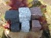Granit-Pflastersteine, Granit-Würfel, Natursteinpflaster, Polengranit, gespalten (schwarz /SCHWEDE/, grau, Mittelkorn und rot /VANGA/), Pflastersteine aus Polen, Pflastersteine aus Schweden, Naturstein aus Polen