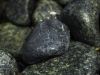 Runde Steine aus Serpentin - Serpentinit, grüner Naturstein, Schroppen, Naturstein aus Polen