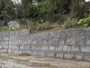 Granit-Mauersteine aus Polen - NOCH EINE BAUSTELLE/ Naturstein-Mauer / Granit-Mauer / Wasserbausteine, grau, Mittelkorn, gesägt-gespalten (Granit-Mauersteine aus Polen) - Foto von unseren Kunden, Mauersteine für eine Natursteinmauer, Polengranit, preisgünstige Mauersteine und Wasserbausteine