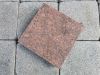 ROTE Granit-Platten,  (aus VANGA - ein importiertes, skandinavisches Material) geflammt – unterschiedliche Größen/Maßen (NUR BEISPIEL - AUF DEM FOTO ALS TROCKEN)