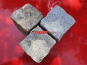 Granit-Pflastersteine (Feinkorn), trockene Granit-Pflastersteine MELANGEMISCHUNG (eine bunte Mischung aus feinkörnigen Granit-Pflastersteinen GRAU-GELB) Granit-Pflastersteine aus Polen